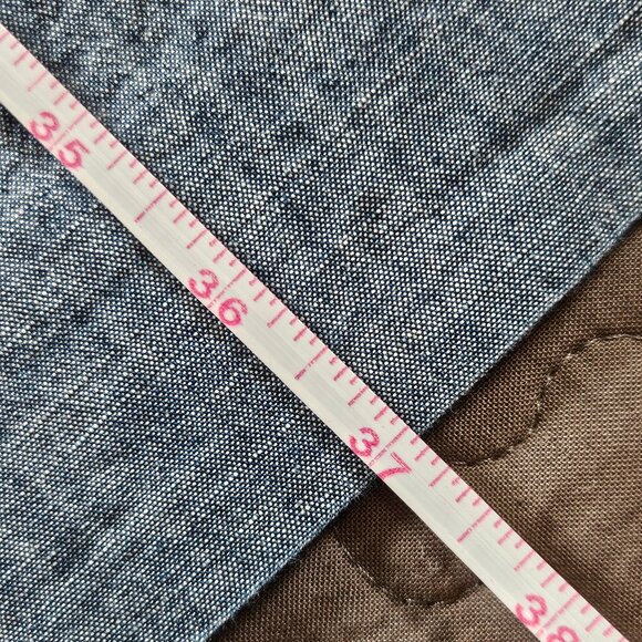 GAP A-Line Denim Dress With Cut Out Details - Picture 7 of 7